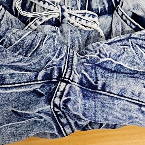 Bamboo Woman's Cotton Blend Pull On Jogger Pant Two Pockets Size 1X - Run Small - Picture 8 of 10